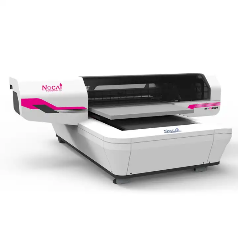 Imprimanta industriala UV NOCAI NC-UV0609XIII – revolutionar – distanta de imprimare 13 mm si 2.400 dpi